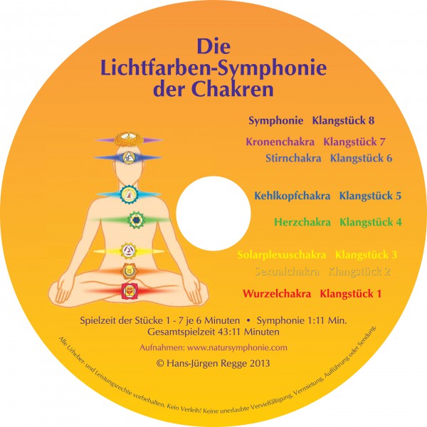 CD: Lichtfarben-Symphonie Chakren (Jewelbox)